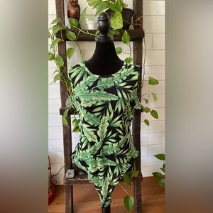 Fashion to Figure: Nature Pattern Bodysuit